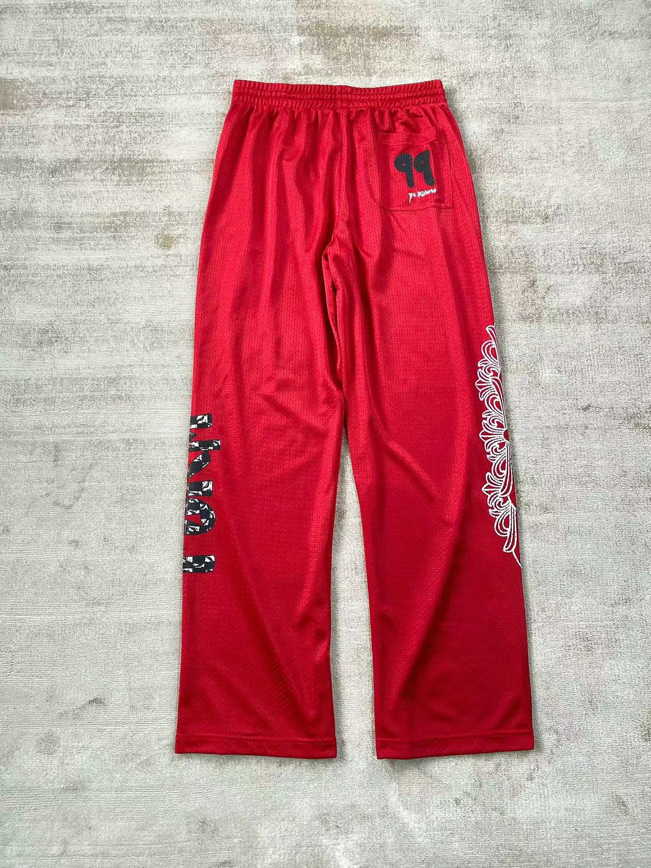 Chrome Hearts 99 Form Matty Boy Mesh Red Jersey (14) - newkick.vip